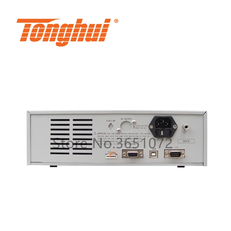 TH9320 AC/DC Hipot тестовый er с функцией тестирования сопротивления изоляции AC 0 20 мА DC 10