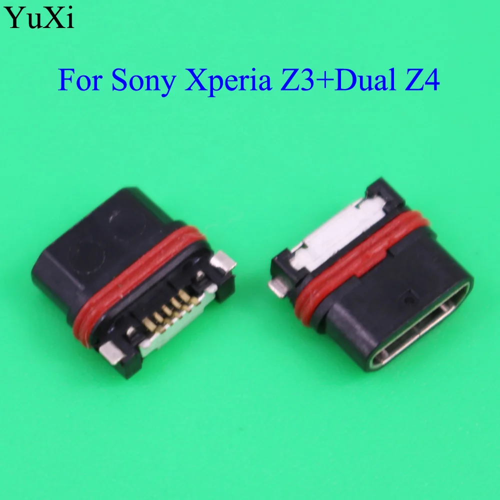 

YuXi Usb Charge Port Socket Jack Plug For Sony Xperia Z3+Dual Z4 Z4V E6553 E6533 Z5 Z5P Z5C E6633 E6683 Charging Connector