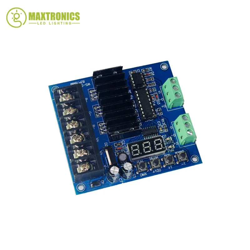 Лучшая цена 1 шт. высокомощный 24A DMX 3CH макс. 8a * 3 канала декодер яркий светодиодный