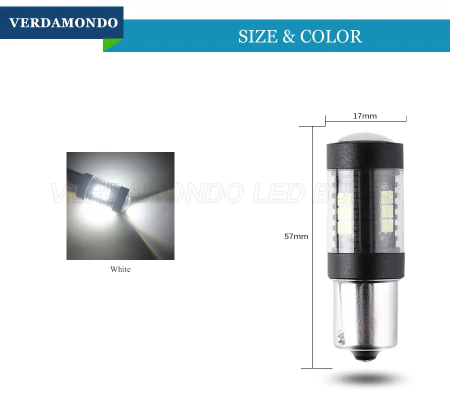 P21W BA15S 1156 клиновидный 21 3030 SMD СВЕТОДИОДНЫЙ Автомобильный Задний стояночный фонарь