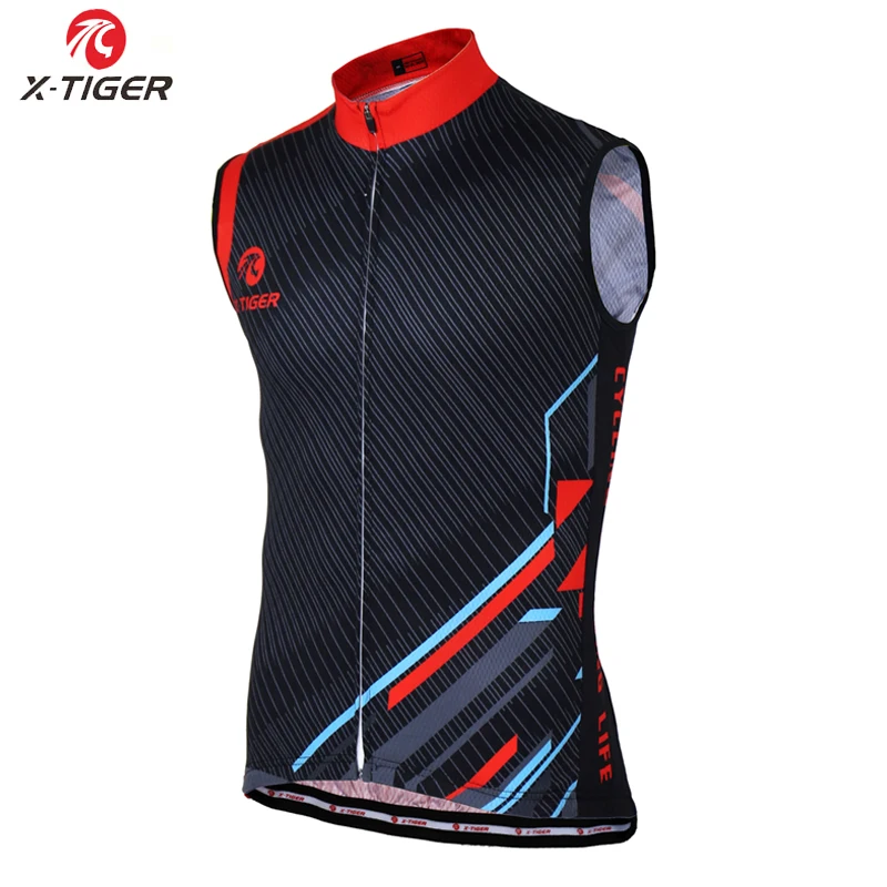 Велосипедная майка X Tiger Pro из 100% полиэстера для езды на велосипеде MTB без