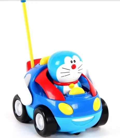 Для маленьких мальчиков девочек Doraemon электрические игрушки автомобиль
