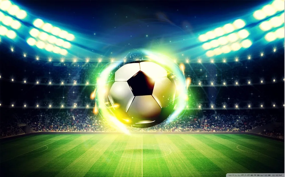 7x5FT Football Soccer Green Field Goal Stadium Audience Platform Custom Photo Studio Props Background Backdrops Vinyl | Электроника
