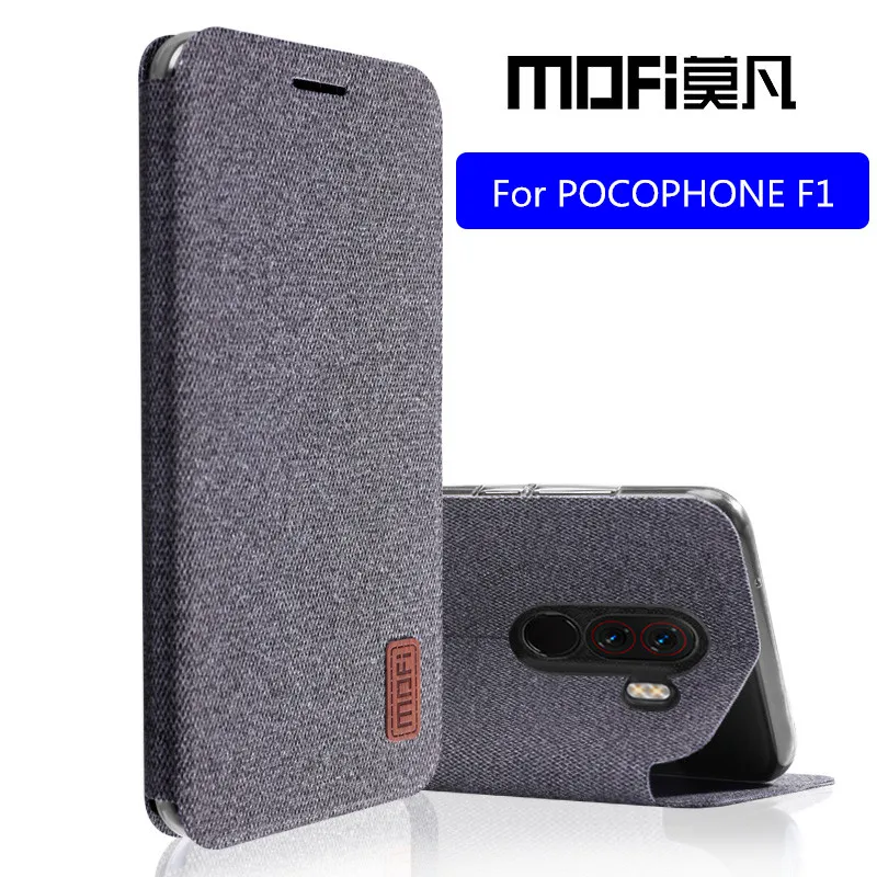 Чехол для xiaomi pocophone f1, Твердый чехол для задней панели Mofi, комбинированный контрастный чехол poco f1, чехол для xiaomi pocophone f1, чехол
