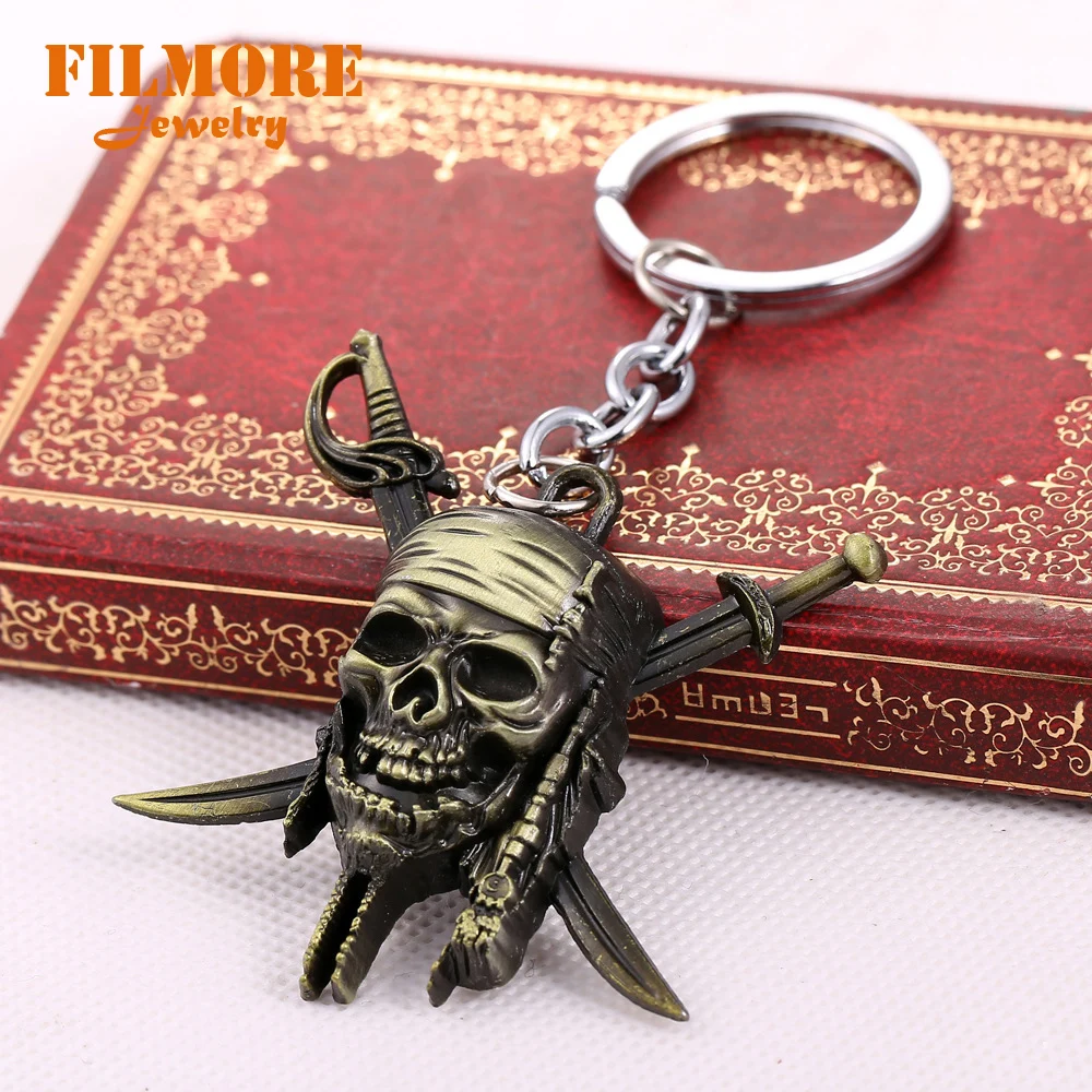 Ювелирные изделия Filmore из фильма Пираты Карибского моря брелок с капитаном