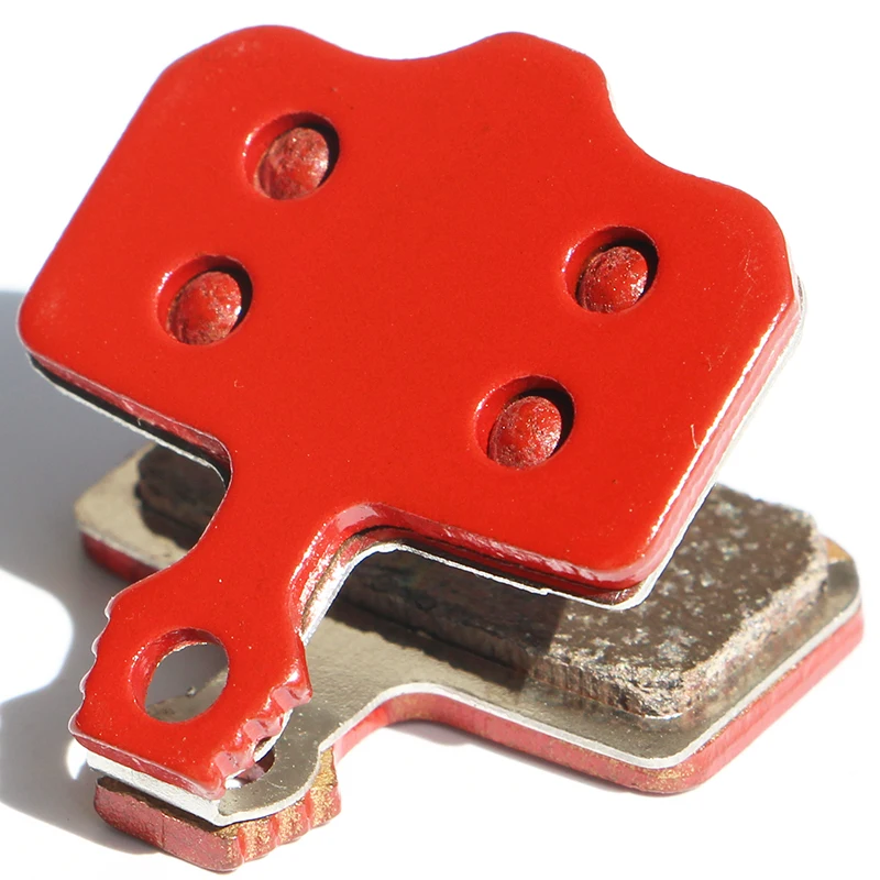 4 пары красные дневные тормозные колодки для SRAM AVID Elixir 1 3 5 7 9 R CR XX X0 Avid DB1 DB3 MTB диск