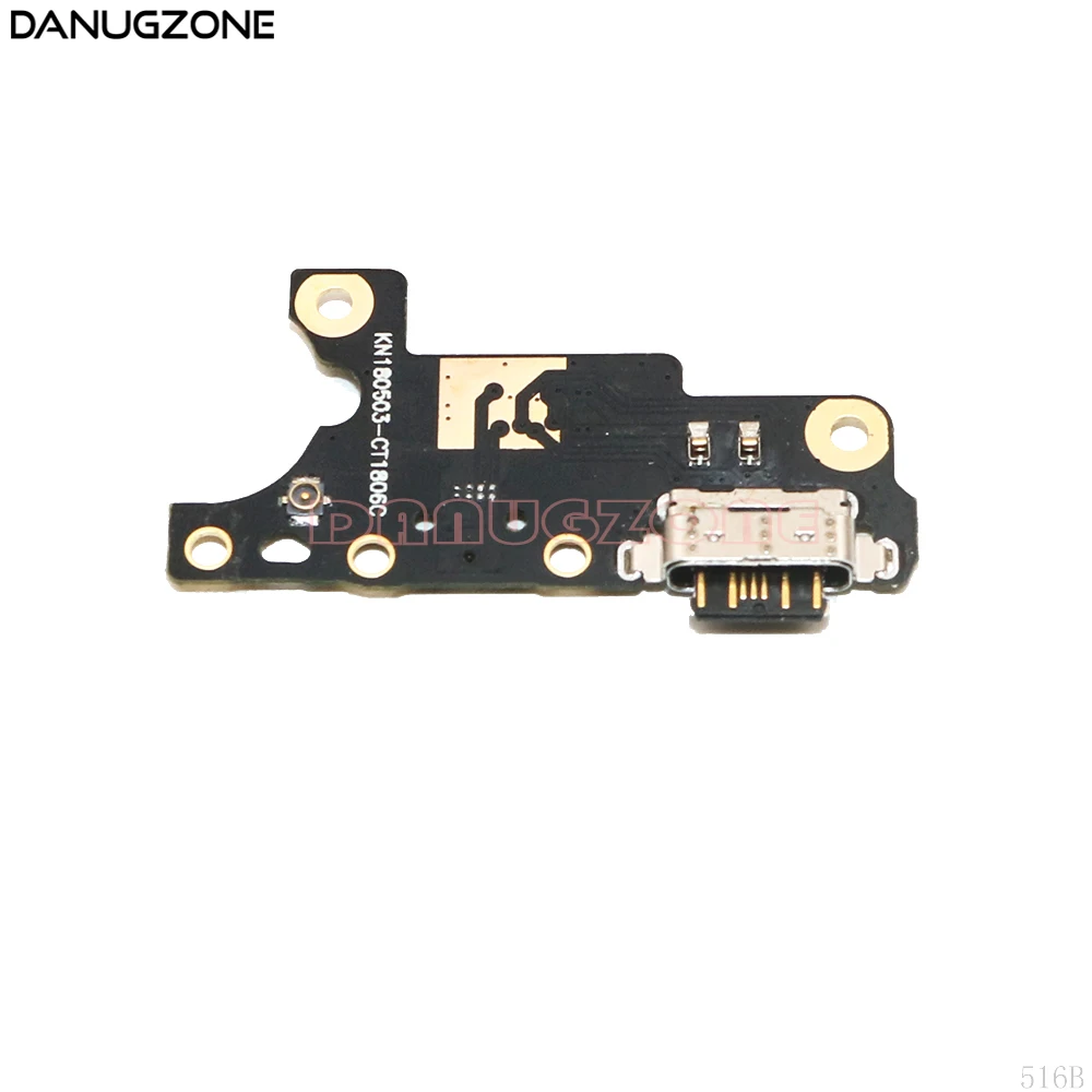 Док станция с USB разъемом для зарядки штекер разъем плата гибкий кабель Nokia 7 Plus TA