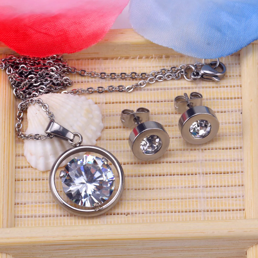 LUXUKISSKIDS женский свадебный комплект ювелирных изделий из циркона в Дубае набор