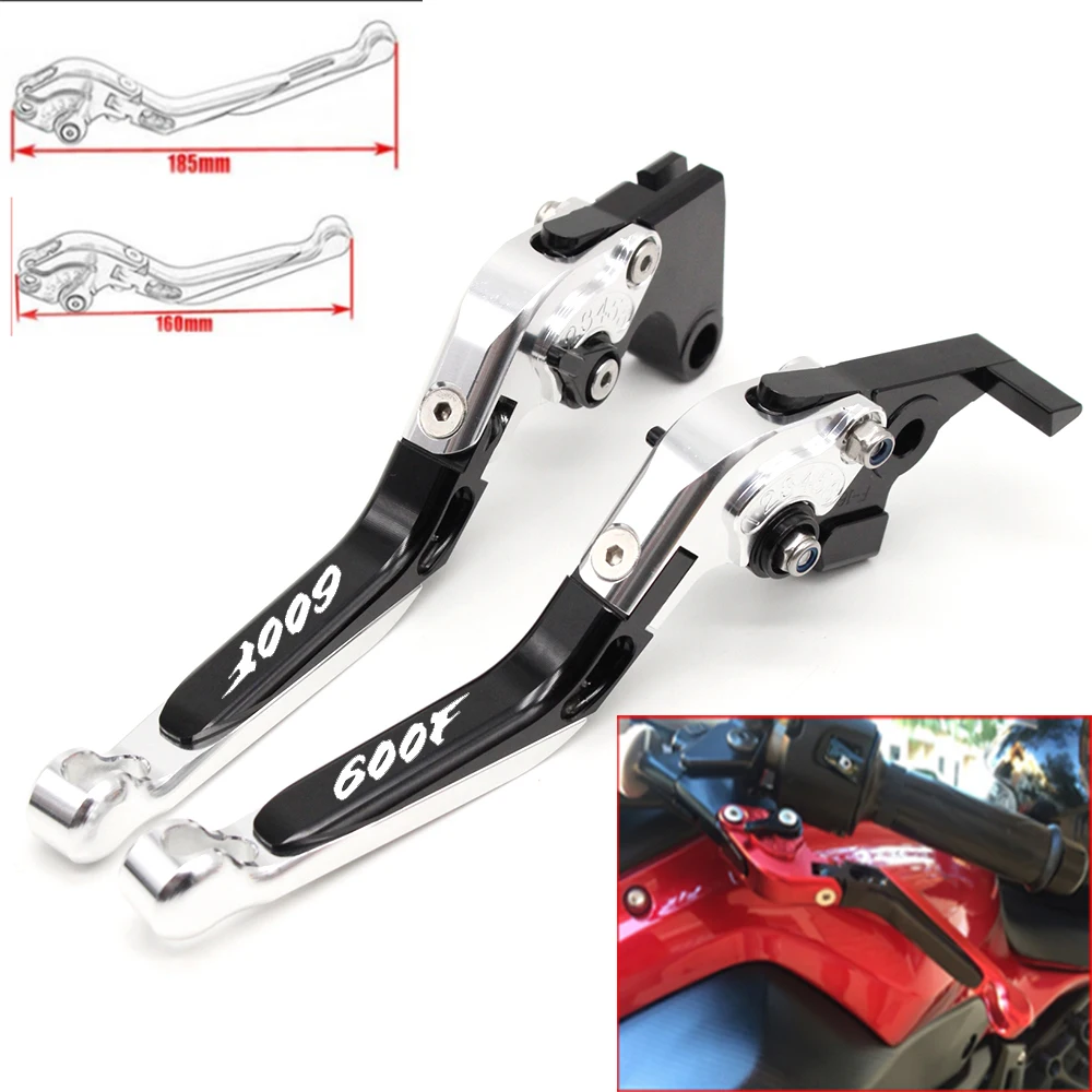 

Motorcycle CNC Adjustable Foldable brake Clutch Levers for Honda CBR600F 2011 2012 2013 with Logo (600F)