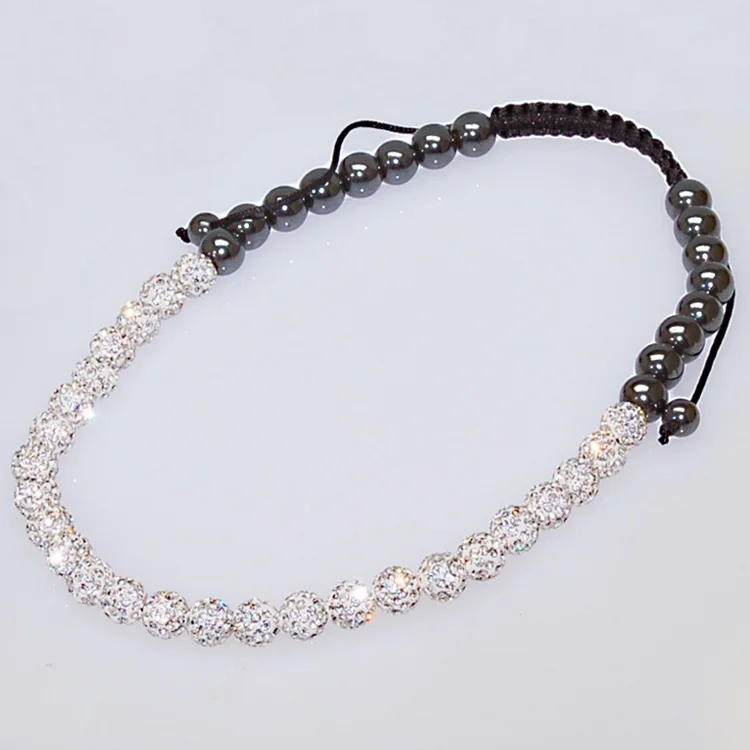 Женское Ожерелье с кристаллами и микро инкрустацией фианитами|necklace with|crystal
