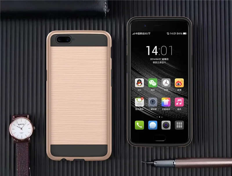 For Oneplus 5 case Luxury Heavy Duty Hybird Silicone Armor Hard Back Cover Soft TPU Shockproof Full Protect Capa Coque |