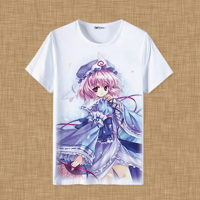 25 Новинка, футболка для проекта TouHou, Hakurei Reimu Kirisame Marisa, аниме, футболка, модные мужские и женские футболки - Цвет: 25