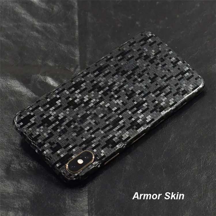 Armor Skin 3D карбоновая пленка для телефона наклейка для iPhone XS MAX XR X 8 Plus 7 6 6S Plus прозрачная задняя наклейка - Цвет: Armor Skin