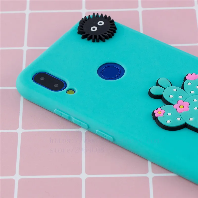 TRISEOLY For Xiaomi Redmi Note 7 Case Cover Candy Color Soft TPU Pro 3D DIY Cartoon Fruit Plant Pattern 6.3&quot | Мобильные