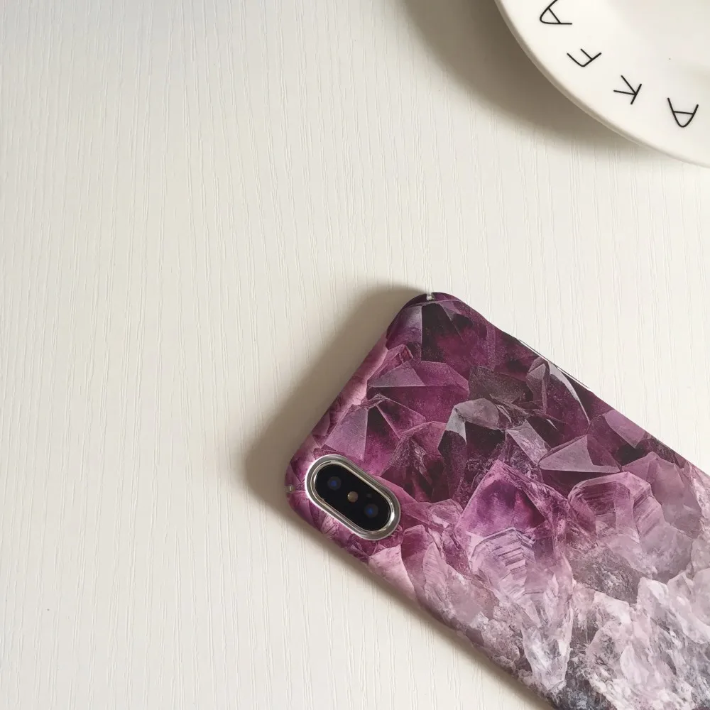 Роскошный абстрактный 3D Выбивает Световой чехол для iPhone X XS MAX XR Жесткий Чехол ПК 6