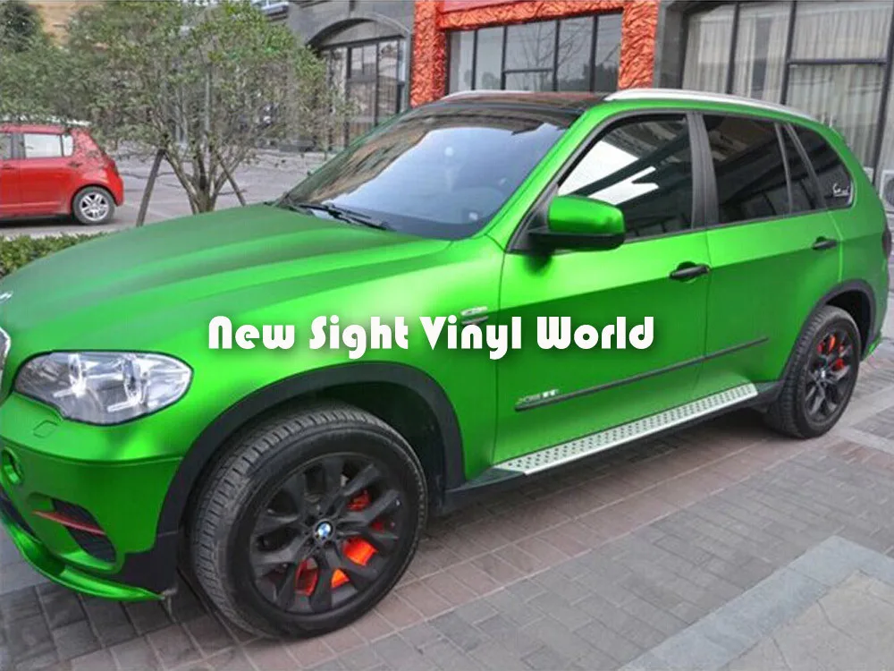 High Quality Matte Metallic Green Vinyl Metal Wrap Roll Air Free For Car Wrapping | Автомобили и мотоциклы