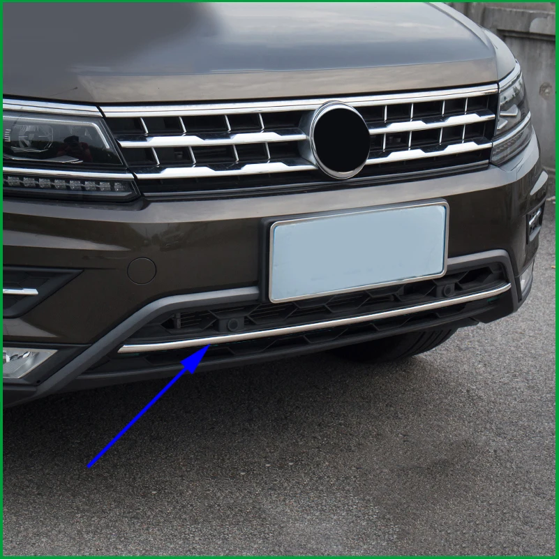 Для 2016 2017 2018 VW Tiguan mk2 Американская версия allspace внедорожная передний нижний бампер