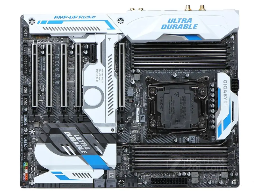 Оригинальная материнская плата для Gigabyte DDR4 LGA 2011 V3 USB2.0 USB3.0 USB3.1 128 ГБ M.2 U.2 X99