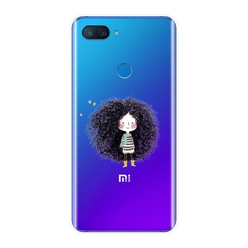 Чехол для телефона Xiaomi MI A1 A2 Lite Mi5 Mi6 Mi8 силиконовый чехол-накладка с мультяшным