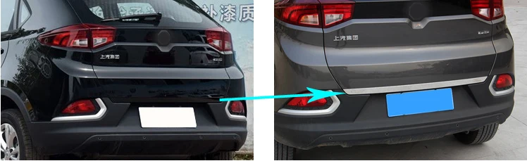 Яркая наклейка для украшения багажника задней двери MG GS 2015-2017 1 шт.