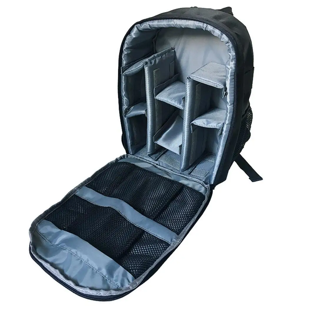 Camera Bag Waterproof Shockproof DSLR Zipper Solid Outdoor Other Accessories Square Backpack | Электроника