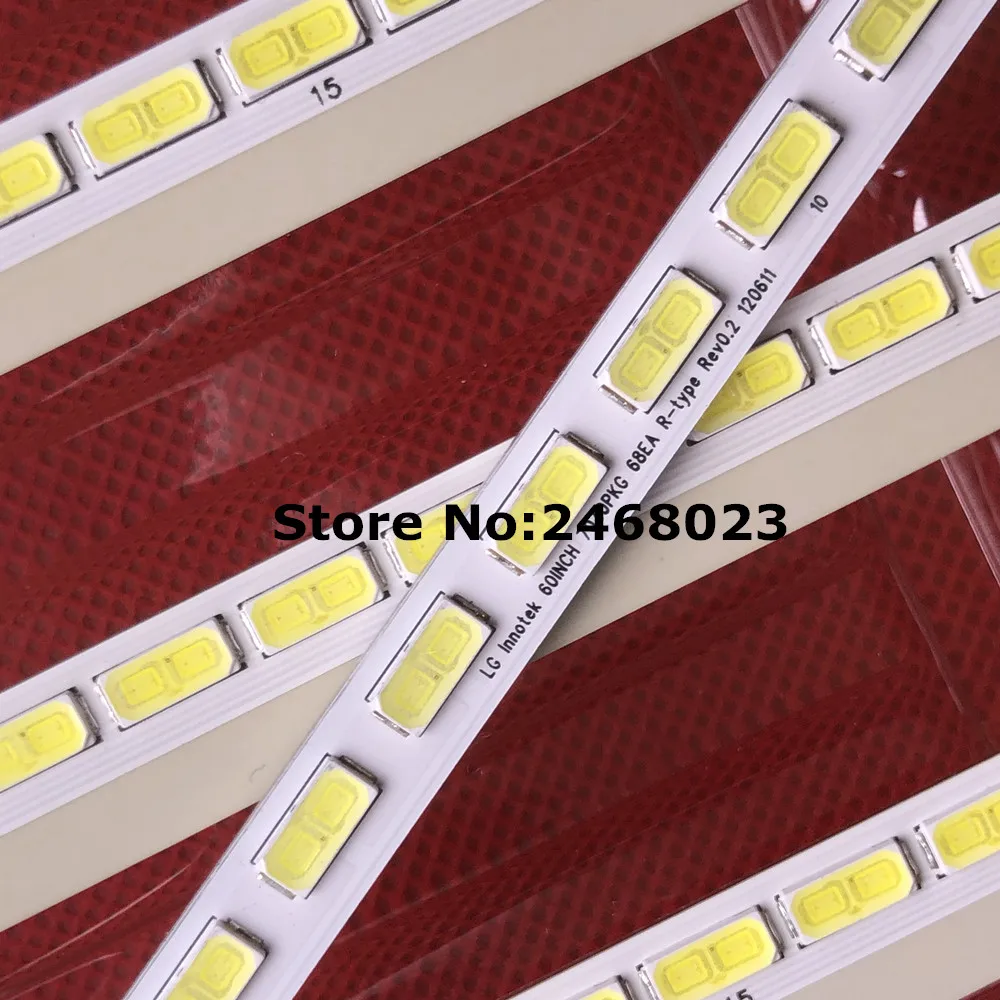 2 шт. светодиодный Подсветка бар для SONY KLV-60EX640 KDL-60R550A 60R555A Sharp LC-60LE640U LC-60LE751 JE600D3GV2AY