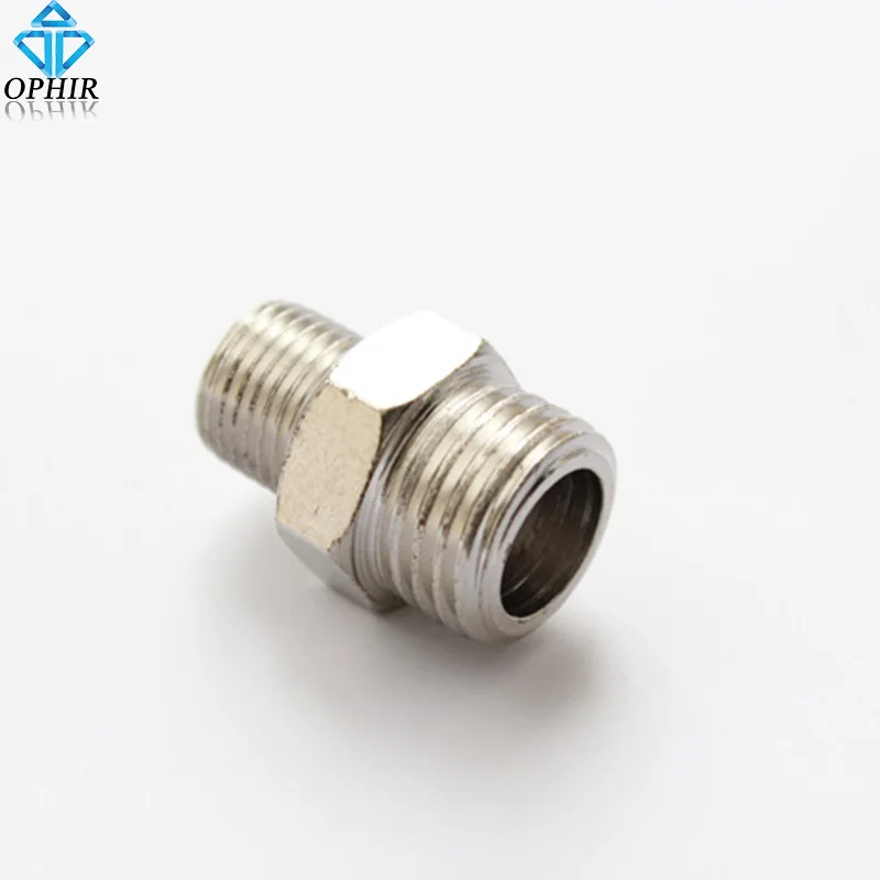 OPHIR 1/8 &quotBSP male-1/4&quot BSP male Airbrush Connector Air Art аксессуары соединители # AC029 | Красота и