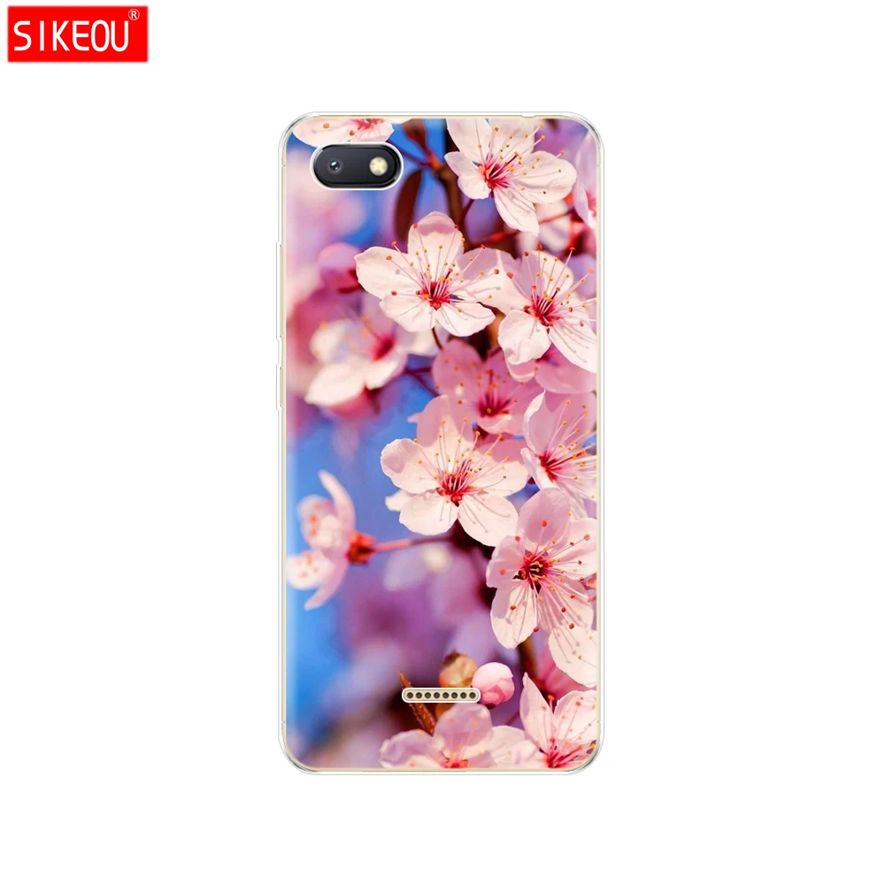 12099 Силиконовый чехол для xiaomi Redmi 6a, чехол с полной защитой, мягкая задняя крышка из ТПУ для телефона xiaomi Redmi 6 A, бампер Hongmi 6a, чехол с кошкой - Цвет: 12099