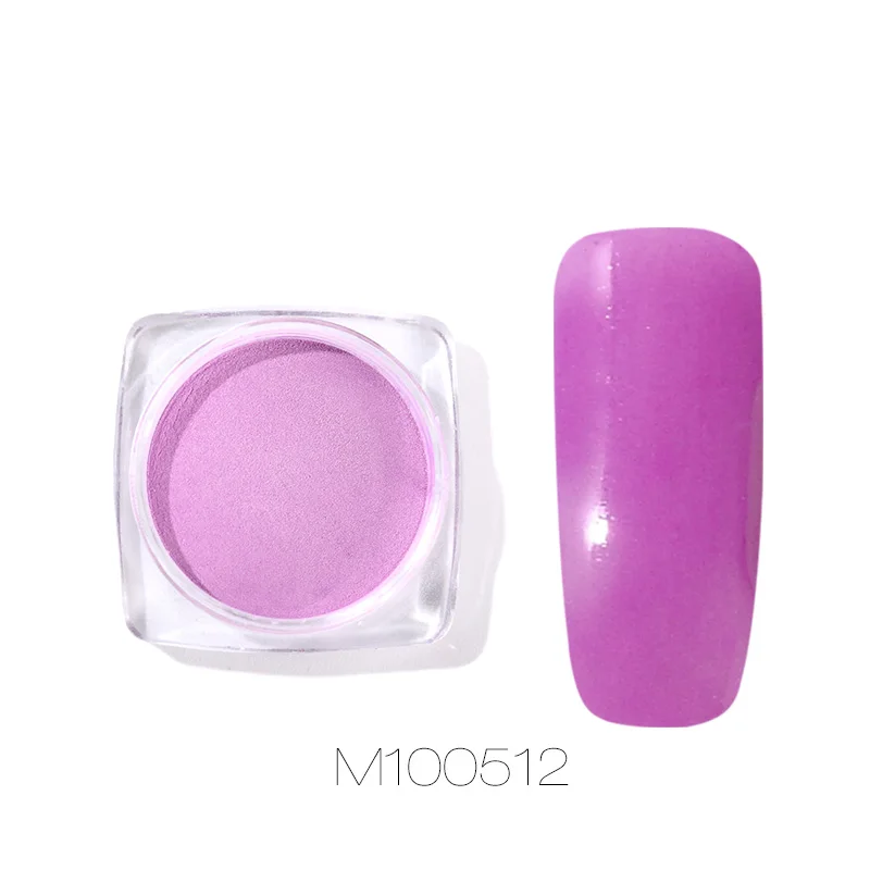 M100512 ROSALIND 1 шт. блеск для ногтей фосфорное светящееся порошковое покрытие Полировка Для ногтей окунание Блестки для маникюра пигментный порошок - Цвет: M100512