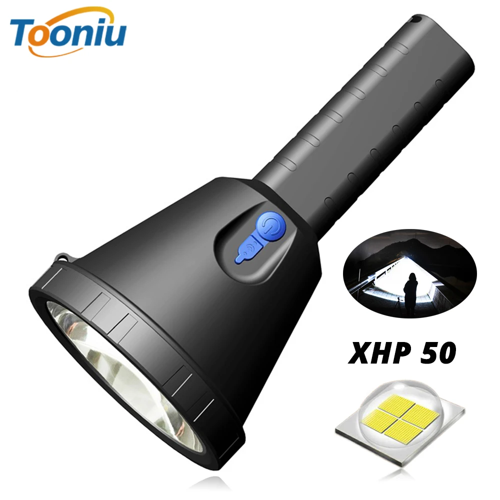 Мощный светодиодный прожектор XHP50 супер яркий 3 режима освещения