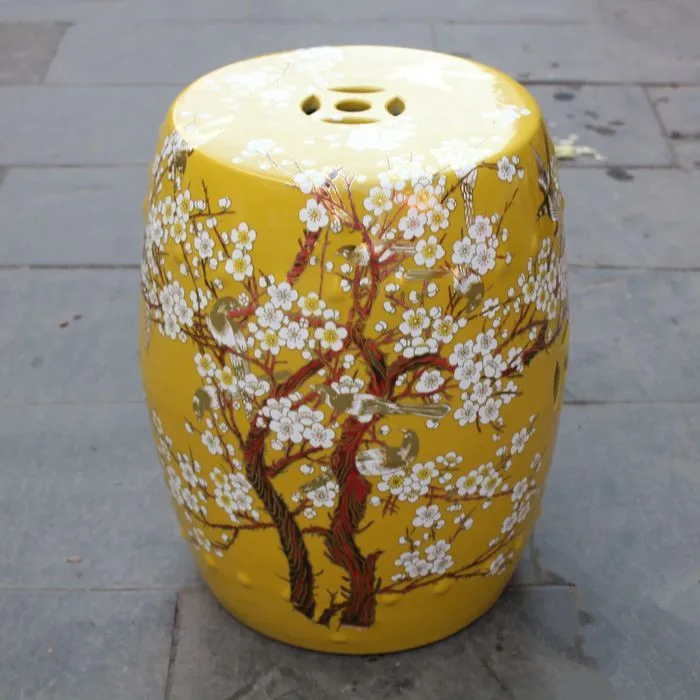 Фарфоровый садовый табурет Цзиндэчжэнь керамический для туалетного столика