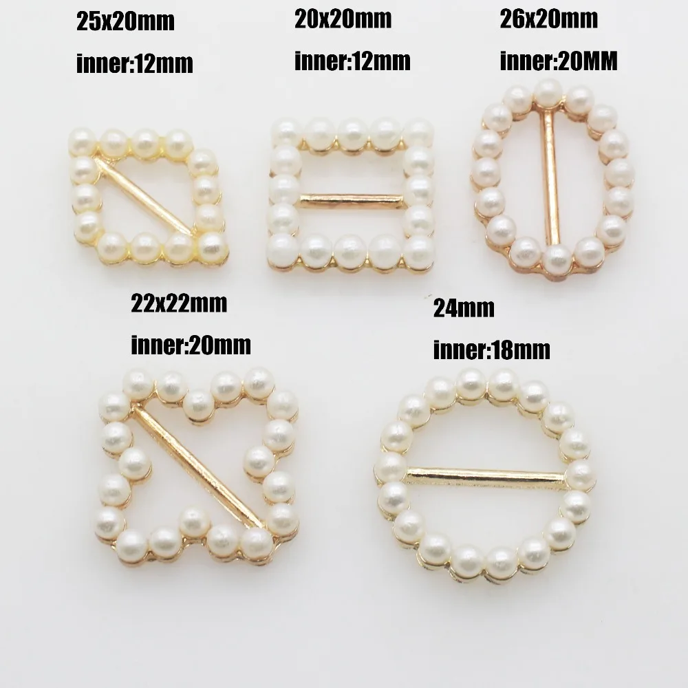 Новинка 10 шт./лот белые жемчужные ленты цвета слоновой кости металлический
