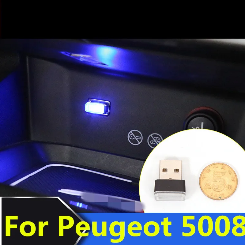 USB LED мини беспроводной Автомобильный интерьер окружающее освещение атмосфера