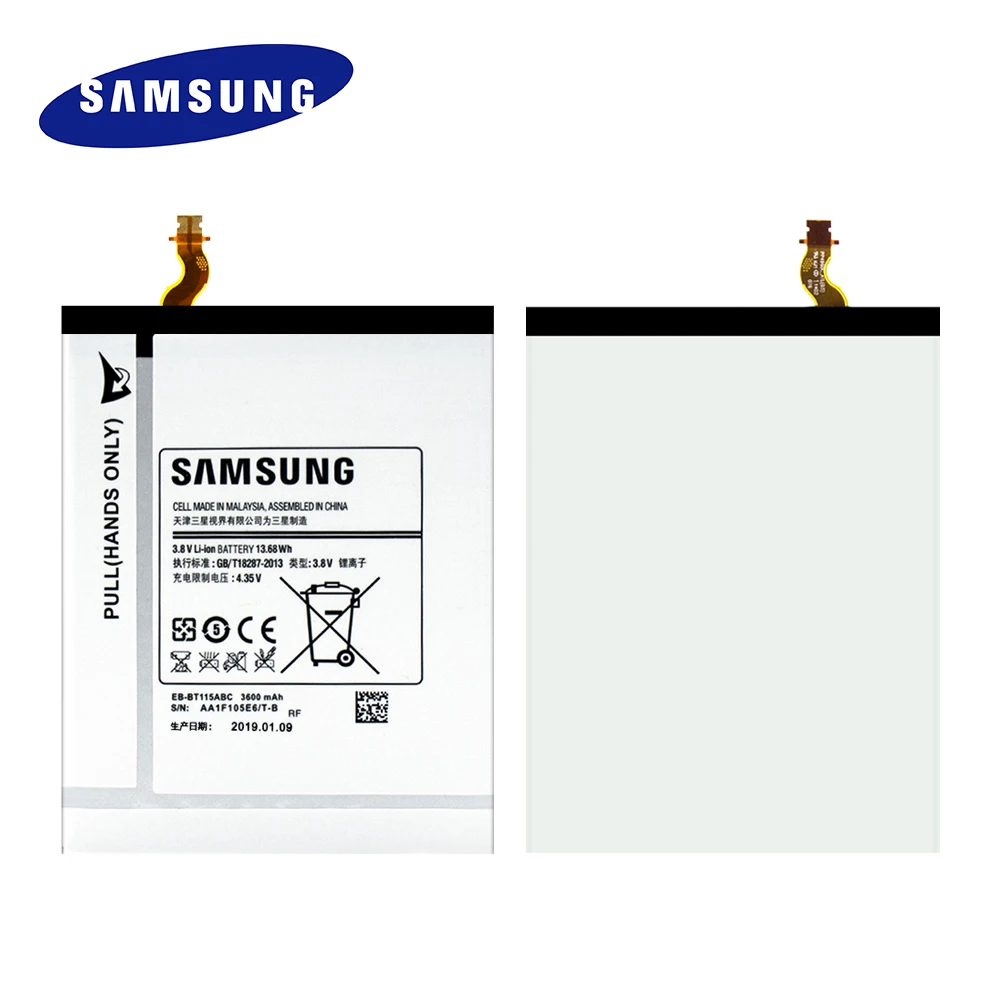 Запасная батарея для планшета Samsung Galaxy Tab 3 Lite 7 0 EB BT115ABC 3G SM T111 T110 T115 быстрая