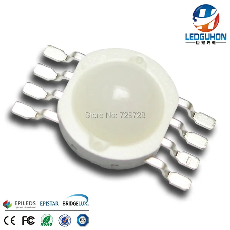 Рассеянный Объектив 4 в 1 Вт RGBW светодиодный Диод|led diod rgbw|diode leddiode lens |