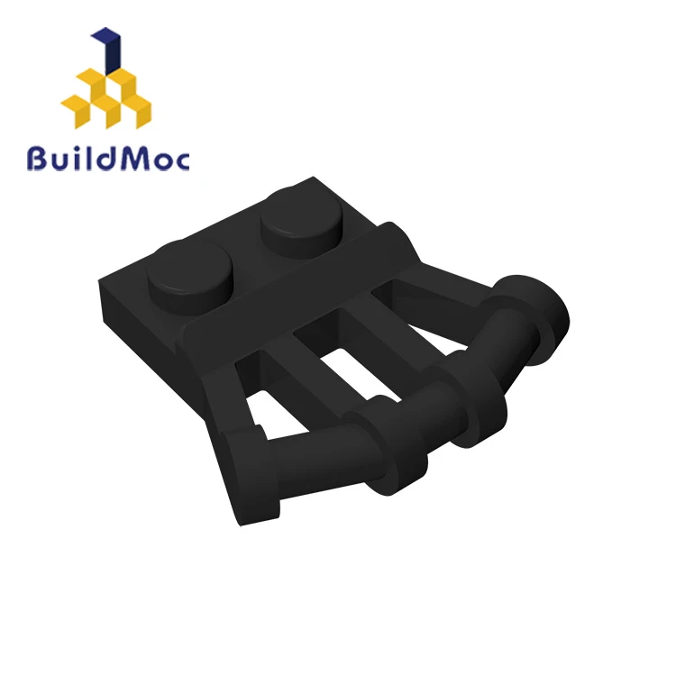 BuildMOC совместимые сборы частицы 92692 1x2 для строительных блоков детали сделай сам