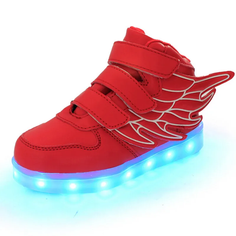 Светодиодная детская корзина TONGMAO повседневная обувь для мальчиков и девочек с