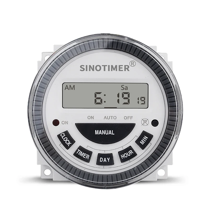 TM619 220V 110V Digital Timer Switch With Waterproof Cover Output Easy Wiring 7 Days Programmable |