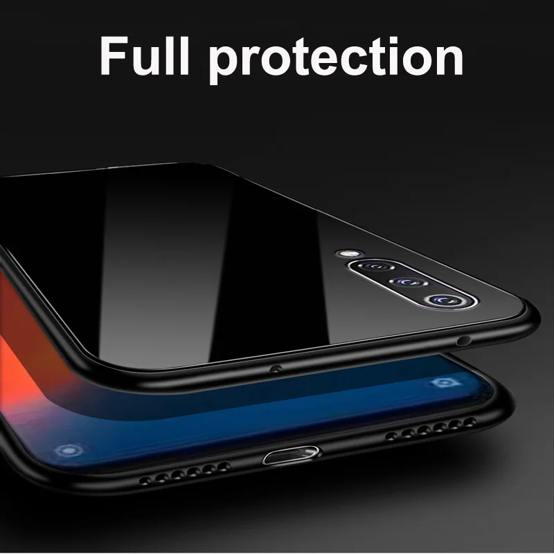 Чехол для xiaomi mi 9 pro 6 39 дюйма закаленное стекло с рисунком звездного неба + тонкий