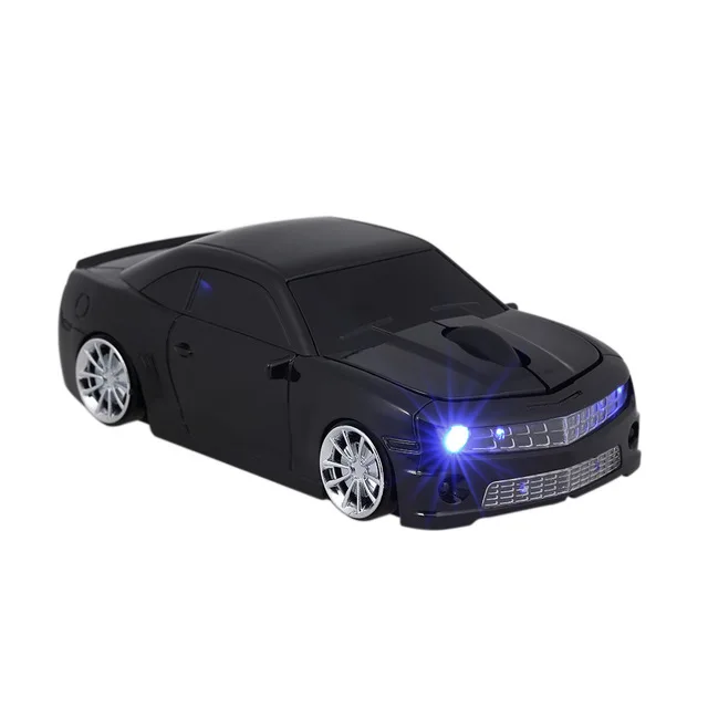 KuWFi 2 4G беспроводной USB компьютерная мышь Автомобильная в форме автомобиля 1000DPI со