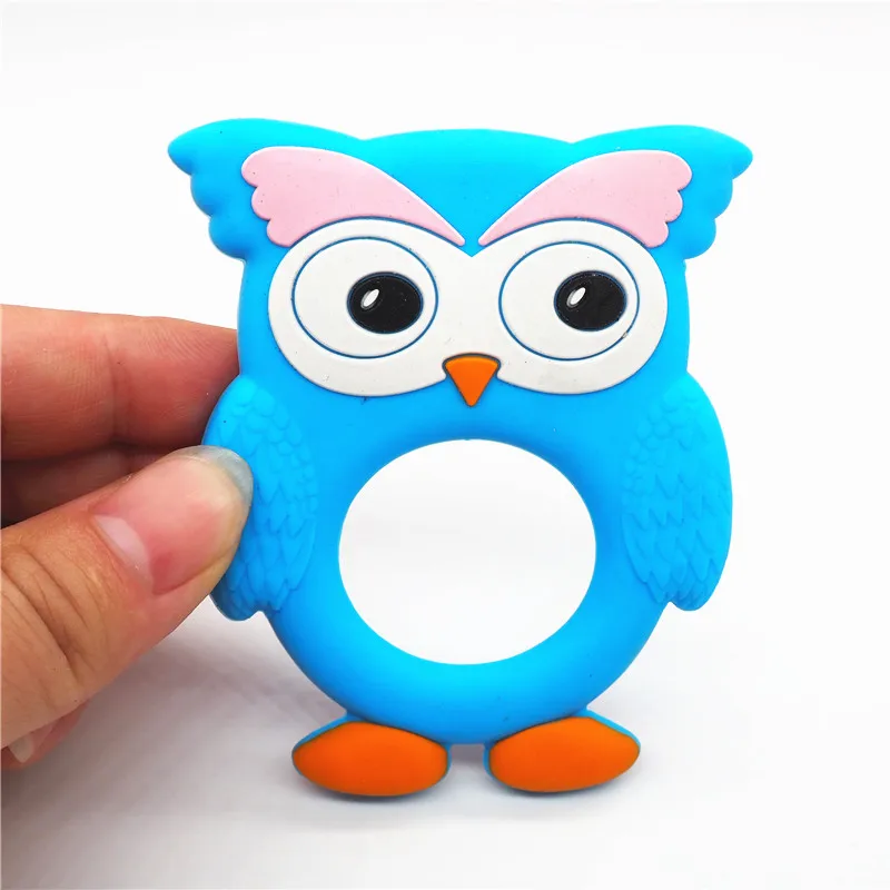 5 шт. Силиконовые Прорезыватели для зубов в виде совы | Украшения и аксессуары