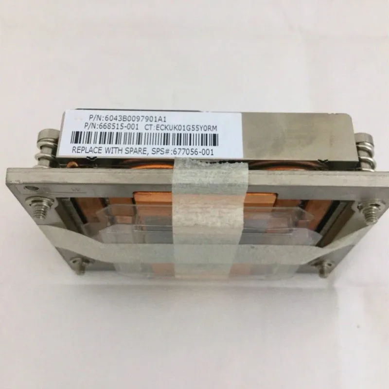 Кулер для процессора 677056 001 DL160 GEN8 G8 серверный радиатор 668515 сервера CPU 2 001|Кулеры и