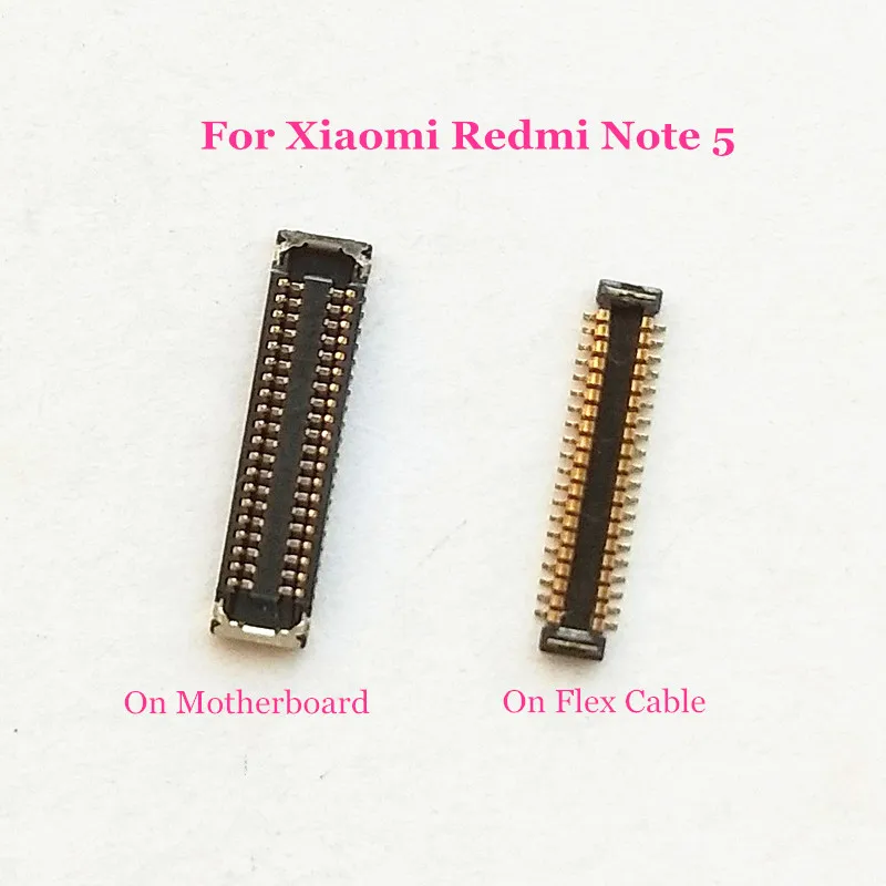 Для Redmi Note5 ЖК-дисплей экран FPC разъем на гибком кабеле и материнской плате для Xiaomi