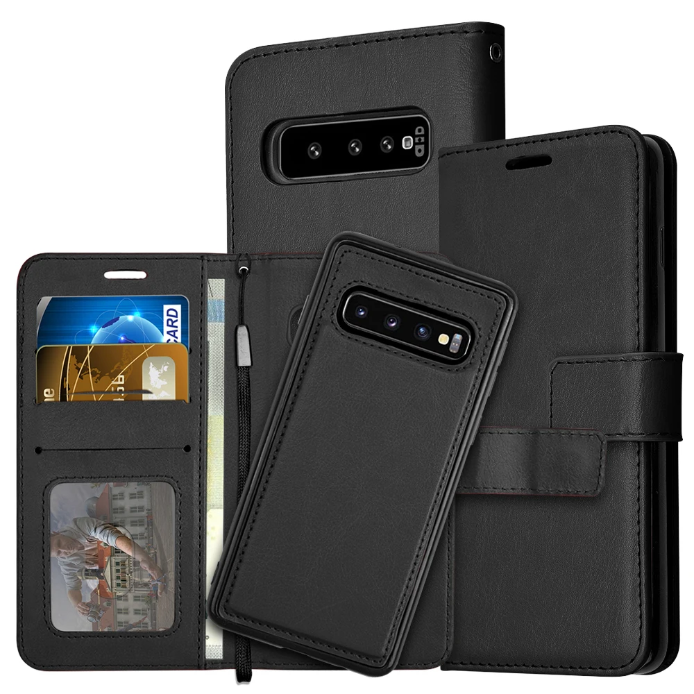 Чехол бумажник S10 Plus для Samsung Galaxy S10e чехол 10s S10plus S 10 plus держатель карт флип книжка