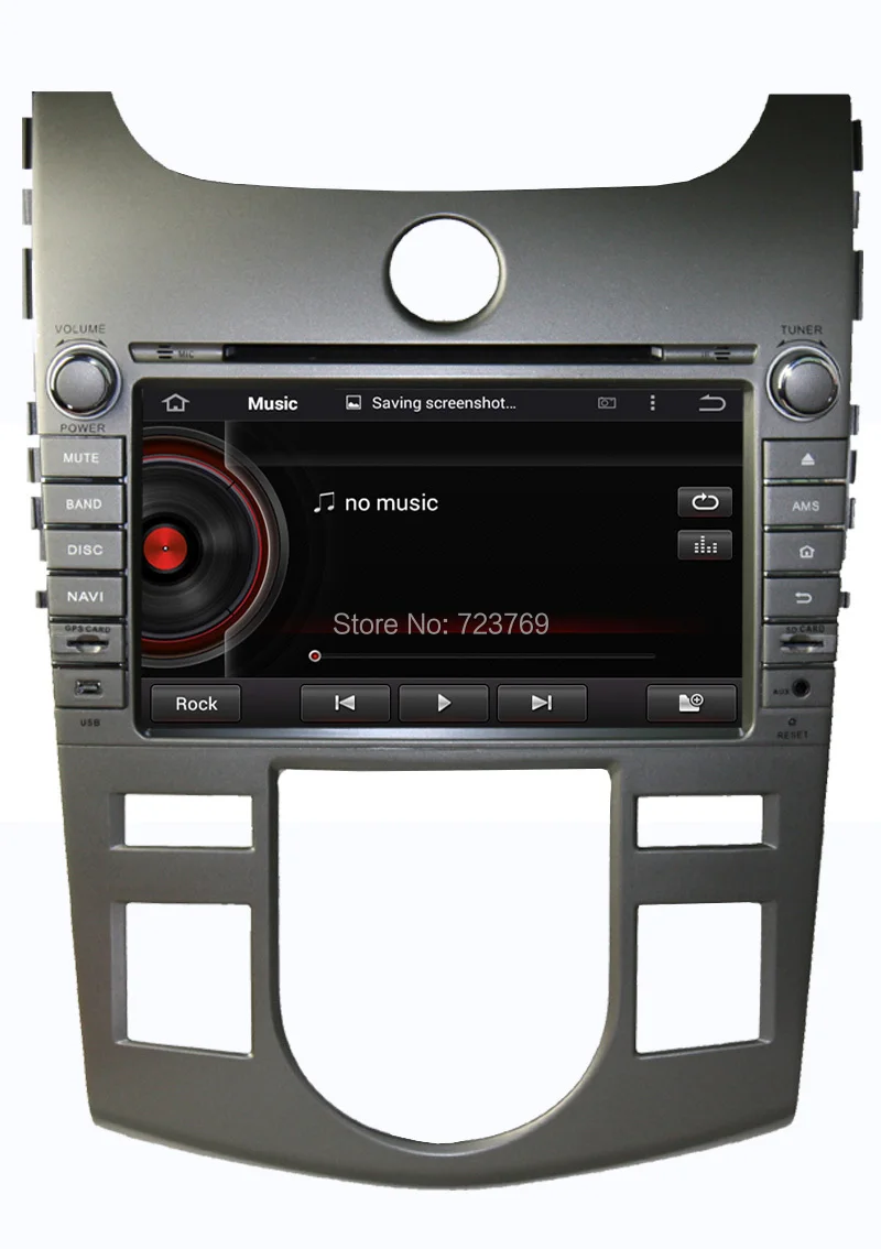 Чистый Android 4.4.4 автомобильный DVD GPS навигатор для KIA CERATO/FORTE (автоматический) (2008