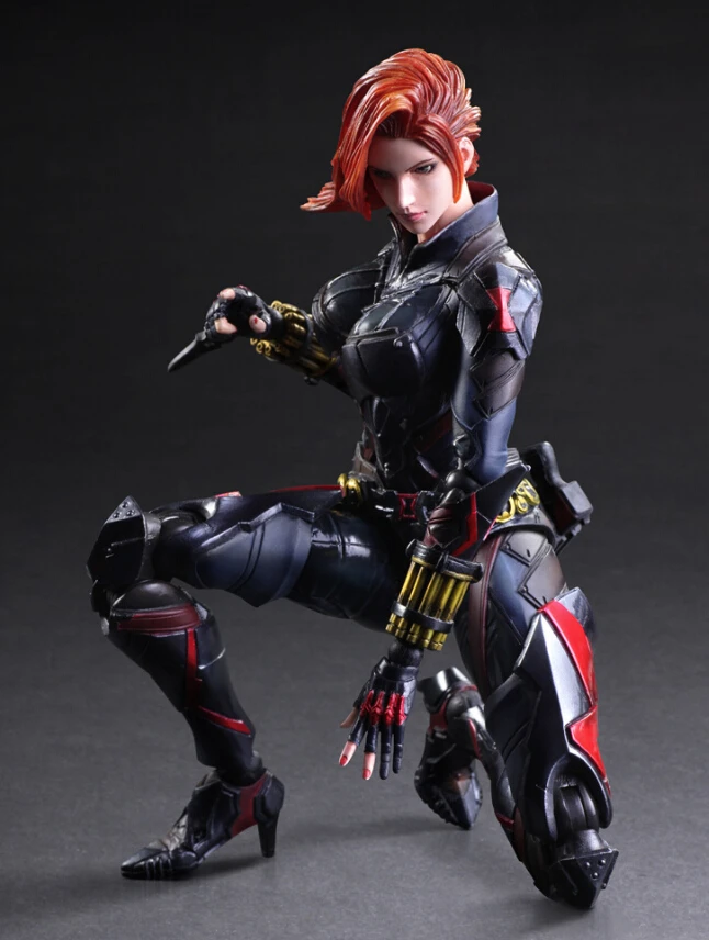 Фигурка супергероя Black Widow Коллекционная модель Капитан Америка игрушки для игр