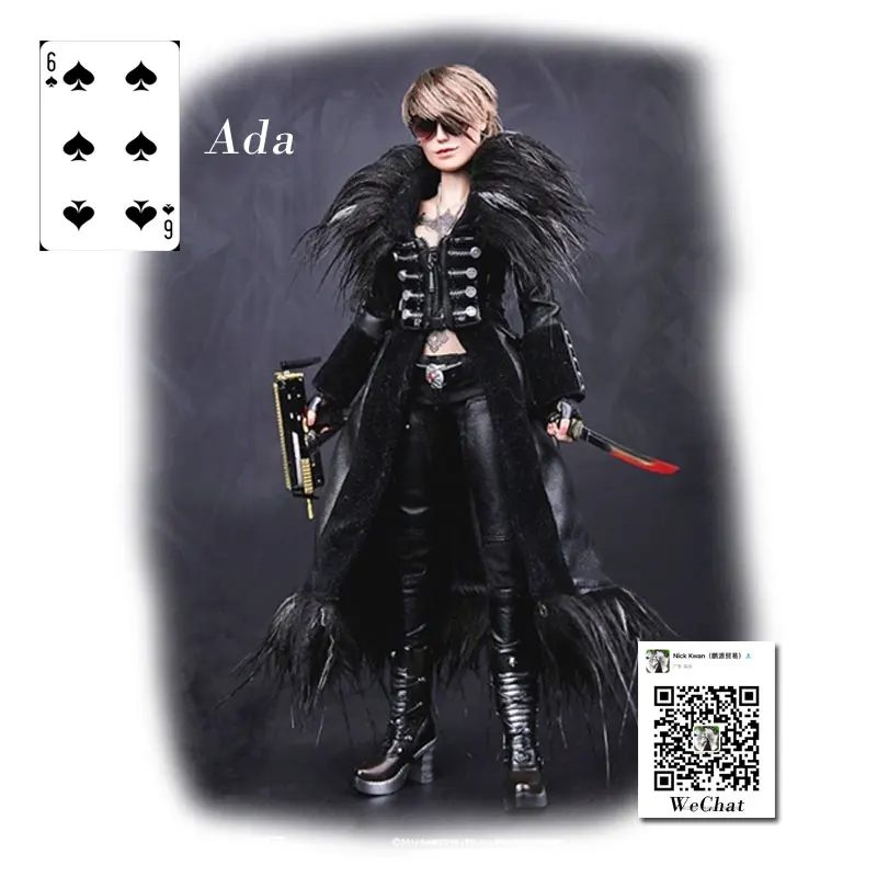 Экшн фигурки DAMTOYS масштаб 1/6 игрушки гангстеры королевская лопатка 6 Ada фигурка
