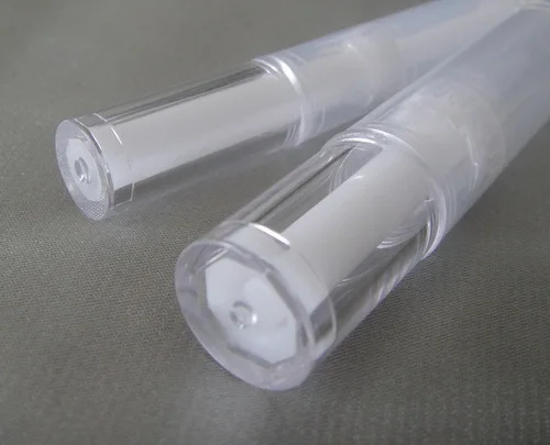 50PCS 5ML PP semi-transparent pen empty plastic bottles for lip gloss 5 ml wholesale cosmetics tube | Красота и здоровье