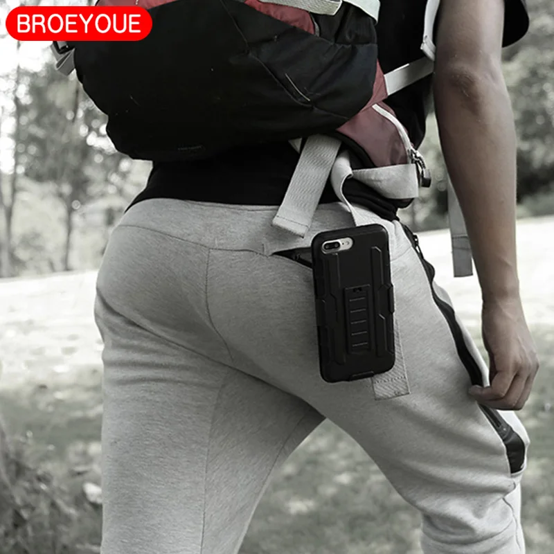 BROEYOUE Belt Clip Hard Case For HTC ONE M10 M9 M8 M7 Mini M4 Cell Phone Cover Desire 510 530 626 Shockproof |