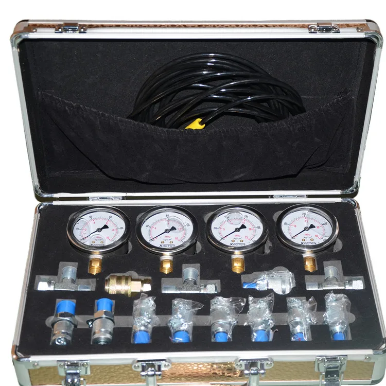 

China's high quality hydraulic measuring toolbox for all kinds of hydraulic presses, construction machinery, inflatable tools